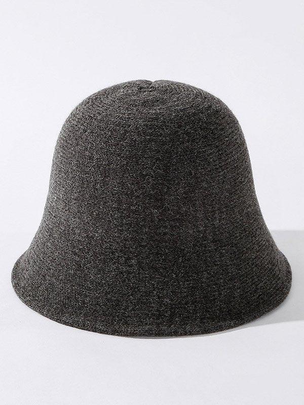 Mojoyce-Original Solid Knitting Bucket Hat