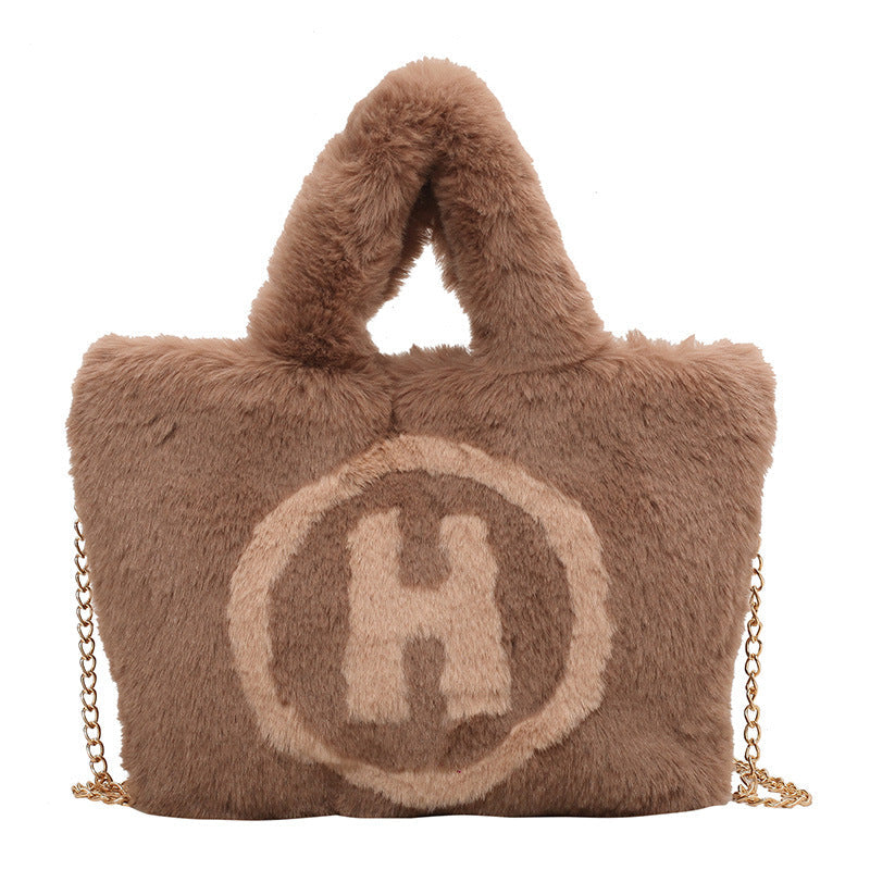 MOJOYCE-Plush Color Crossbody Bag