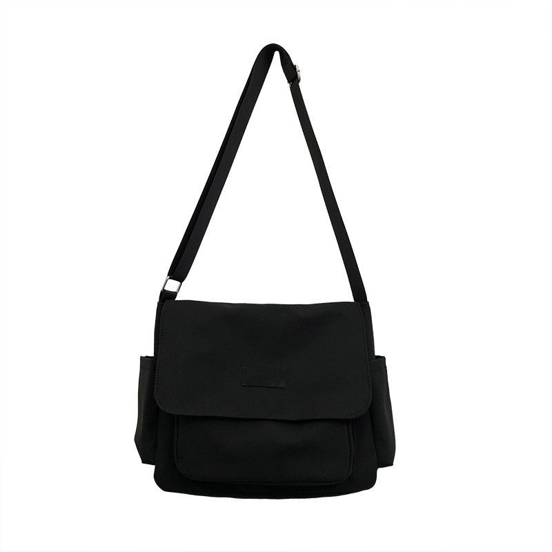 MOJOYCE-Large Canvas Satchel Bag