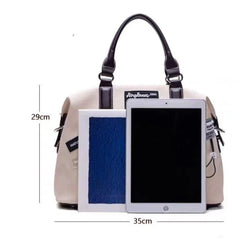 MOJOYCE-Aesthetic Large Canvas Handbag