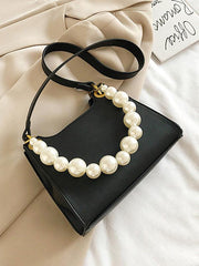 Mojoyce-Simple Pearl Shoulder Bag