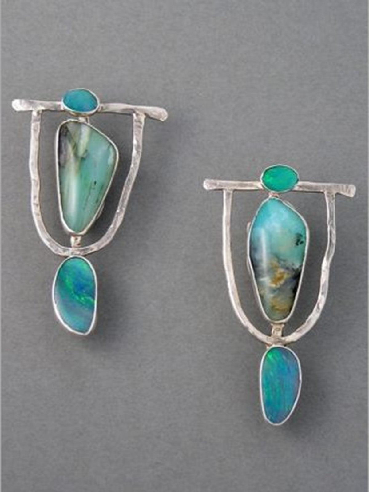 Mojoyce-Natural Stone Earrings