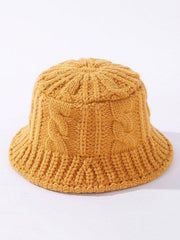 Mojoyce-Original Solid Knitting Bucket Hat