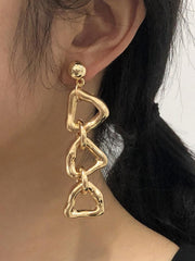 Mojoyce-Baroque Vacation Vintage Alloy Earrings