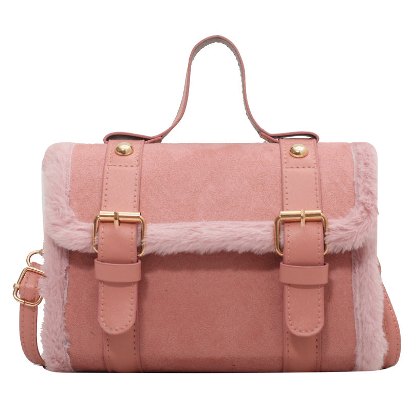 MOJOYCE-The Plushy Puff Shoulder Bag