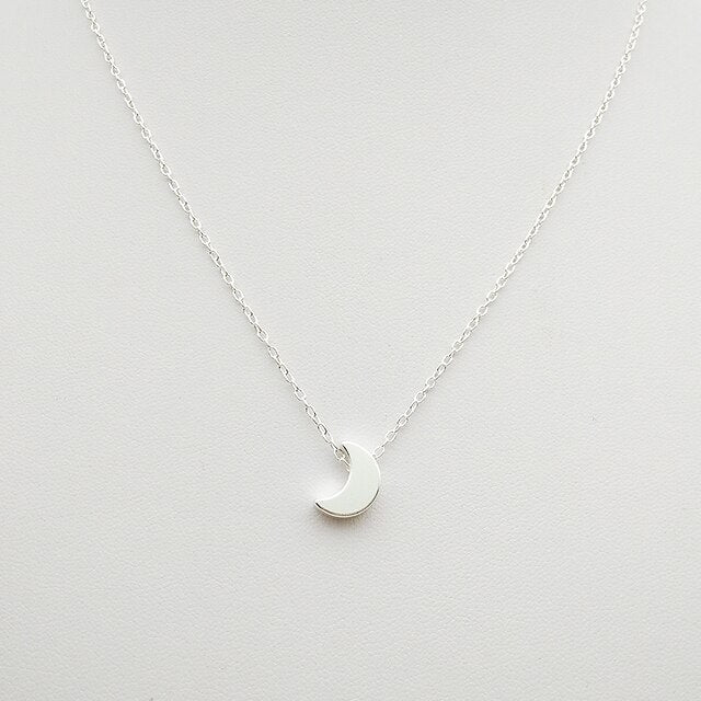 Pendant Necklace For Women's Daily Alloy Moon Crescent Moon