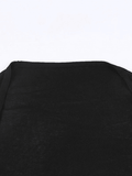 Mojoyce-Simple Long Sleeve Cropped Shrug Cardigan