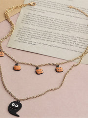 Women's necklace Special Halloween Pumpkin Necklaces