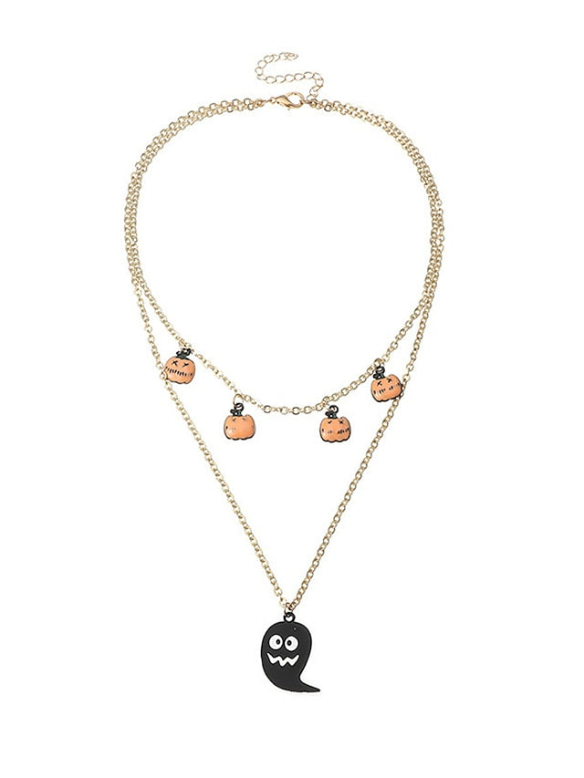 Women's necklace Special Halloween Pumpkin Necklaces