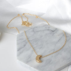 Pendant Necklace For Women's Daily Alloy Moon Crescent Moon